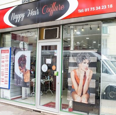 Nappy hair coiffure