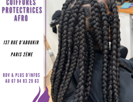 Salon Nixya Paris – Coiffeur afro – Braids, Tresses, Lissage, Coloration